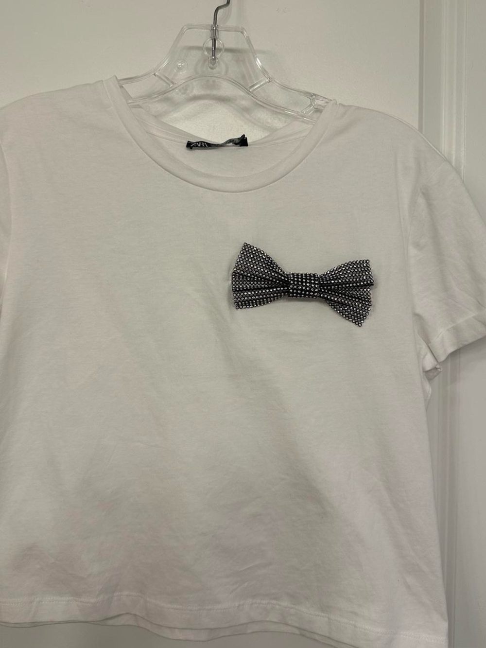 Zara top with bow